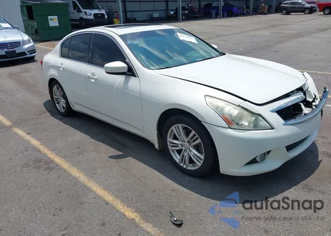 2012 Infiniti G37 Journey z USA, uszkodzony, nr VIN JN1CV6AP5CM934684